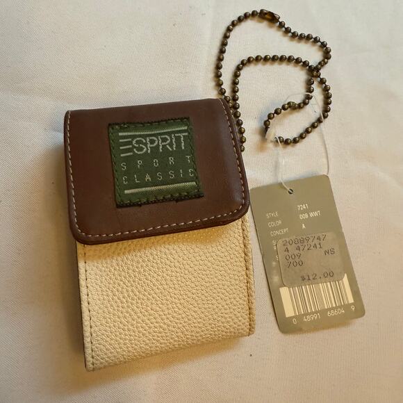 Vintage 80s Espirit Sport Classic Wallet/Key Holder - Picture 1 of 4